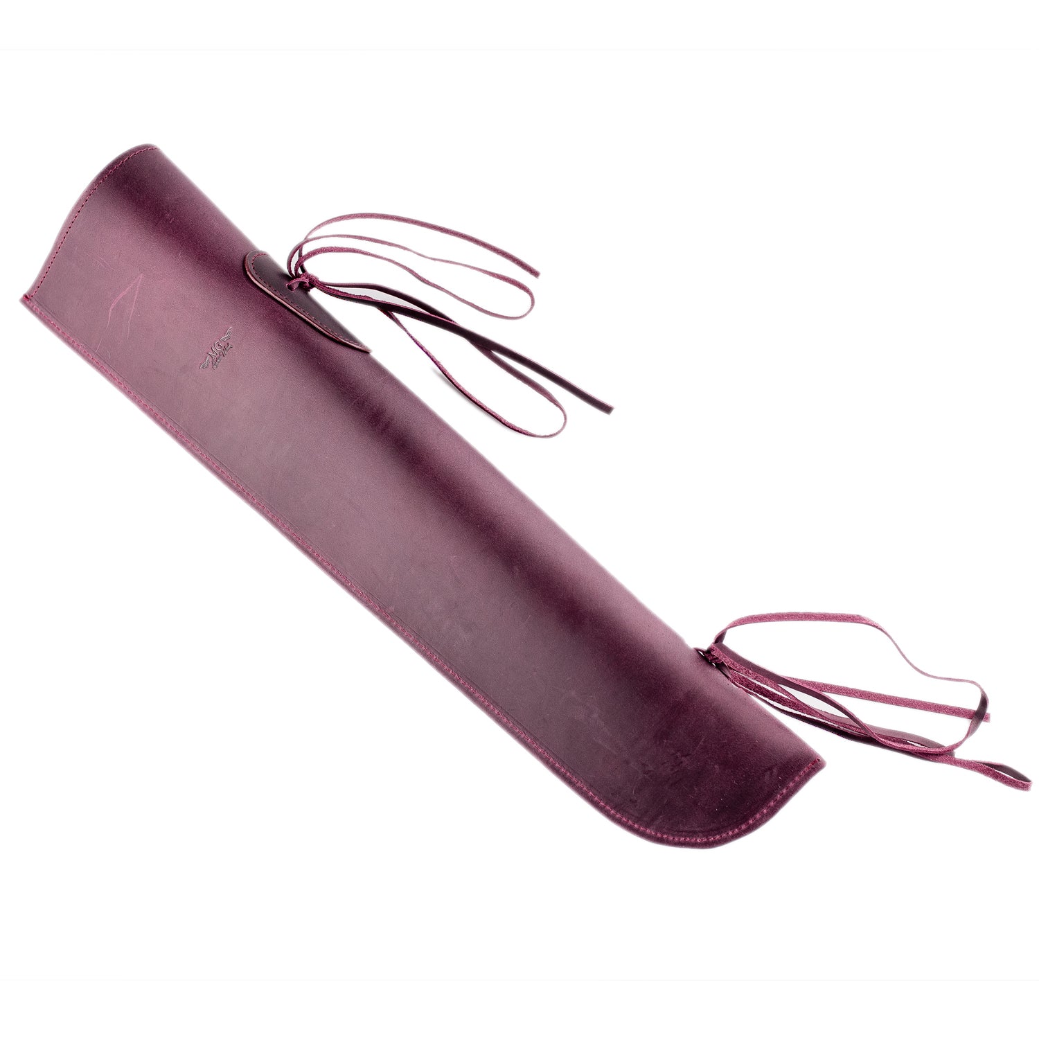 Bass Bow Quiver Crazy Horse Leather