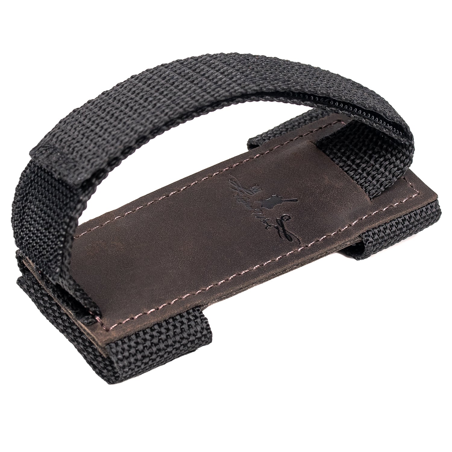 French Horn Hand Strap | Crazy Horse Leather