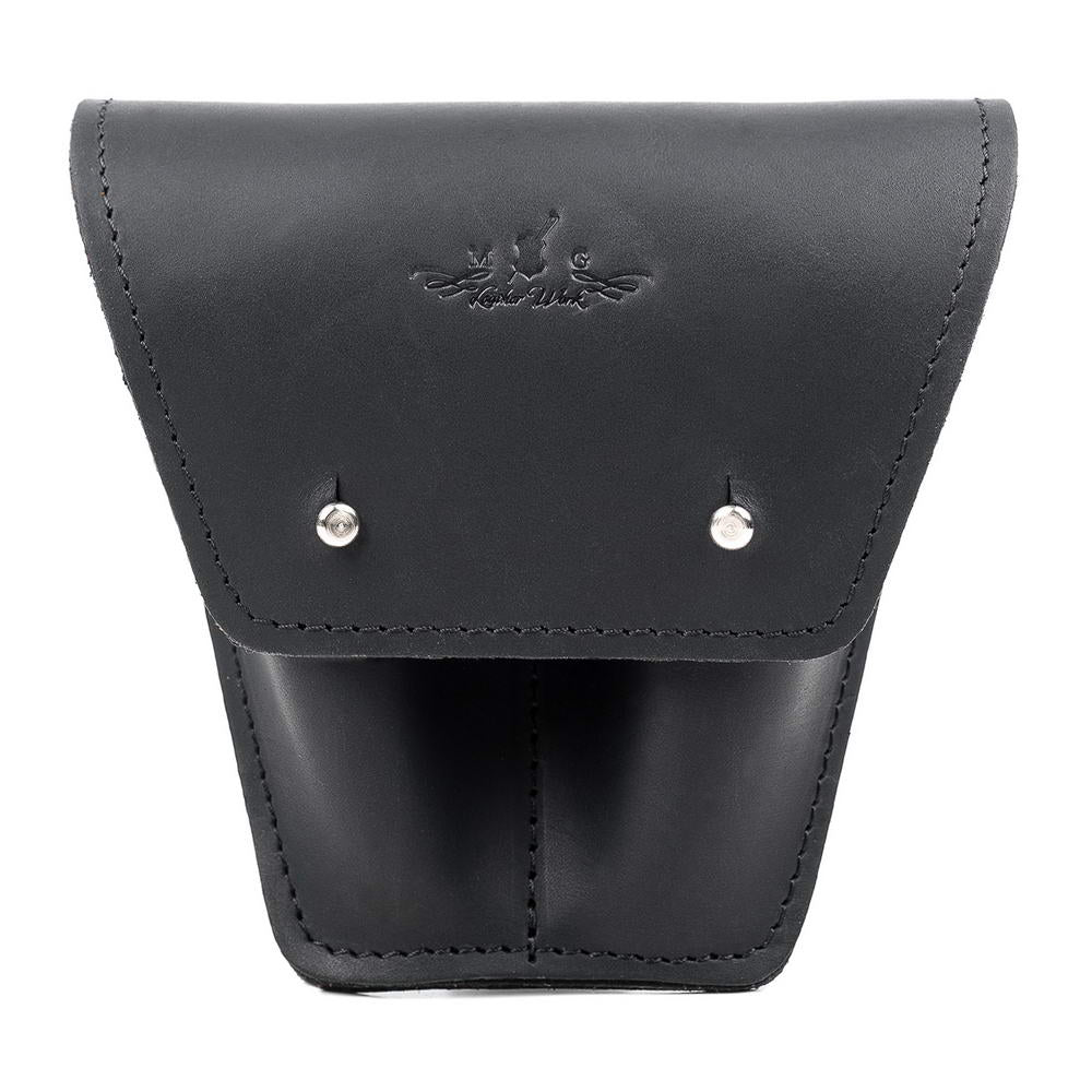 Double Trombone/Euphonium Mouthpiece Pouch | Crazy Horse Leather