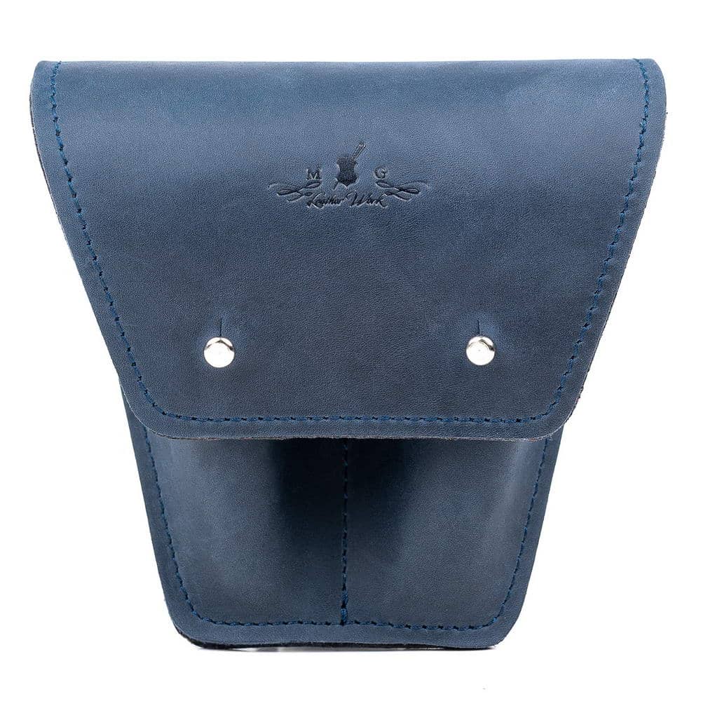 Double Trombone/Euphonium Mouthpiece Pouch | Crazy Horse Leather