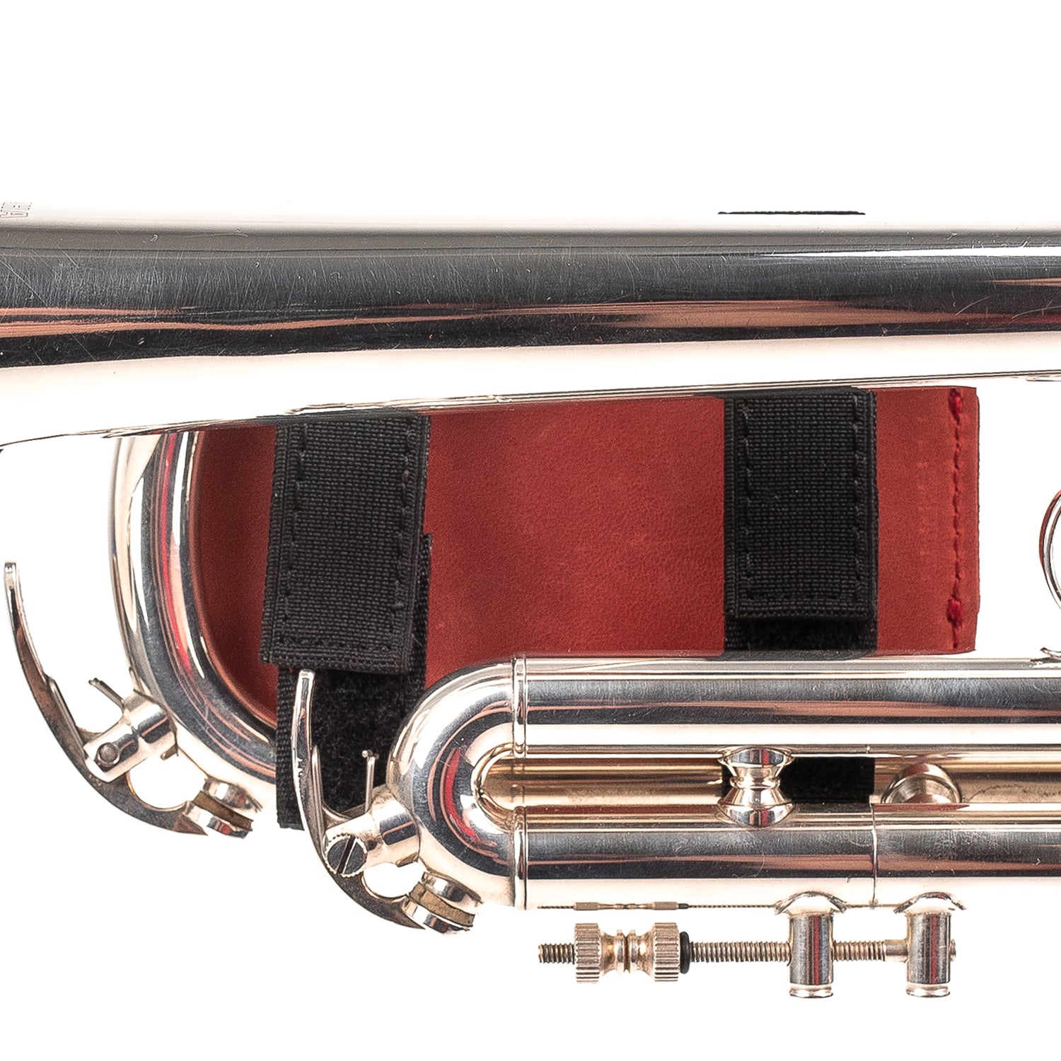 Trumpet Microphone Holder | Crazy Horse Leather