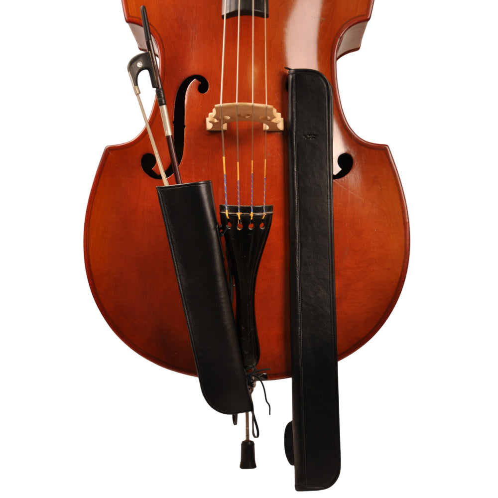 Double Bass Bow Quiver | Single Bow Case - Detroit Leather