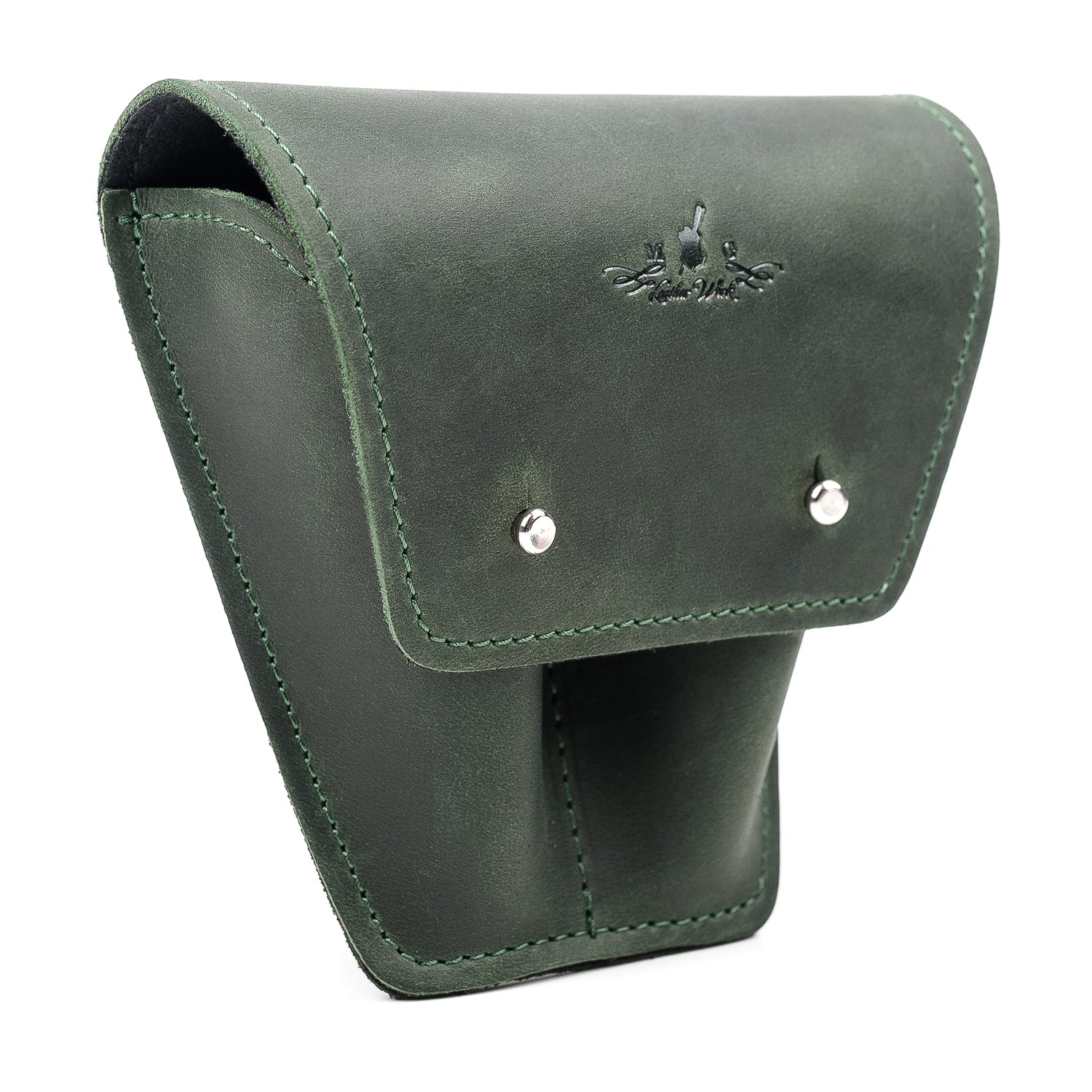 Double Trombone/Euphonium Mouthpiece Pouch | Crazy Horse Leather