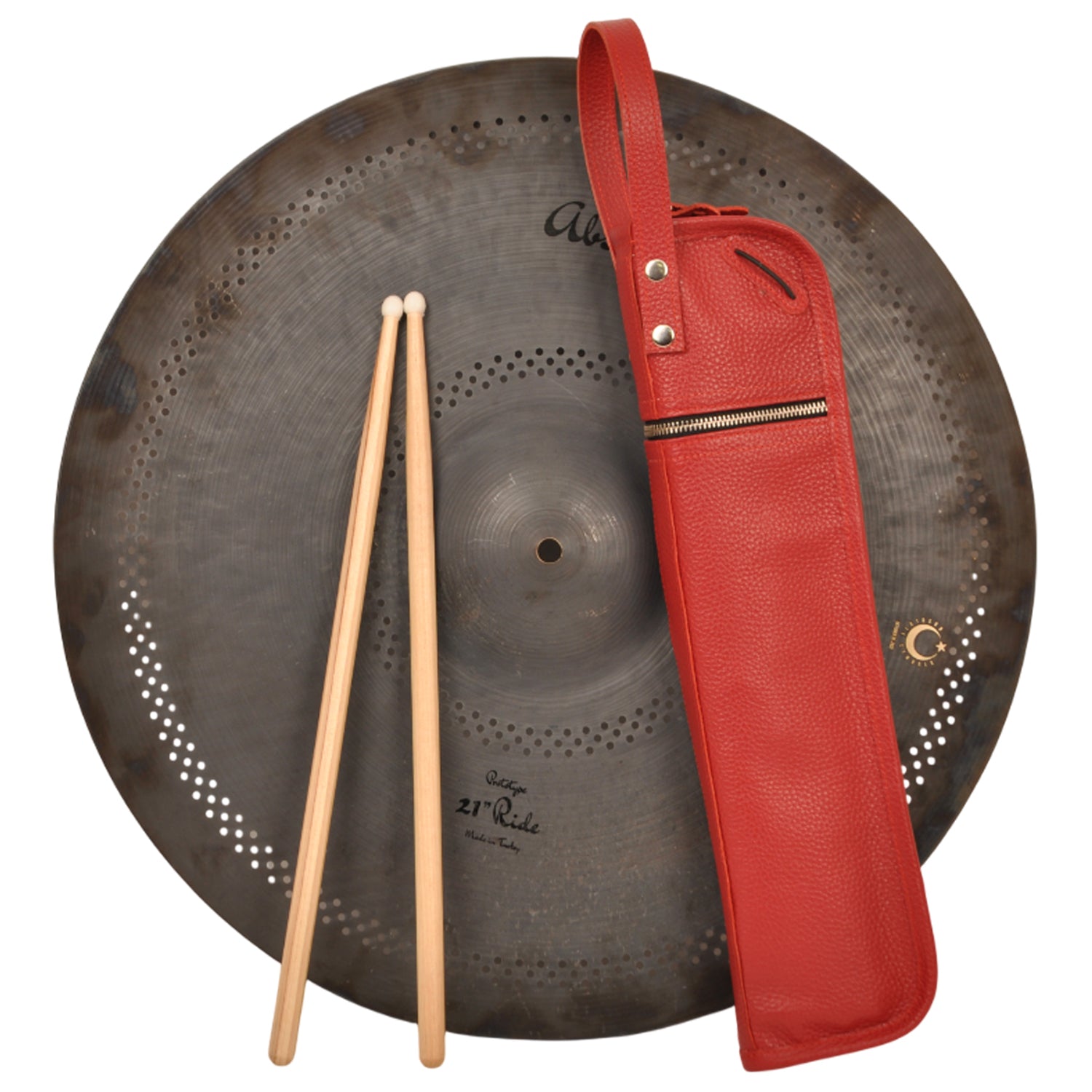 Compact Drumstick Bag | Drum Key Holder - Flotar Leather