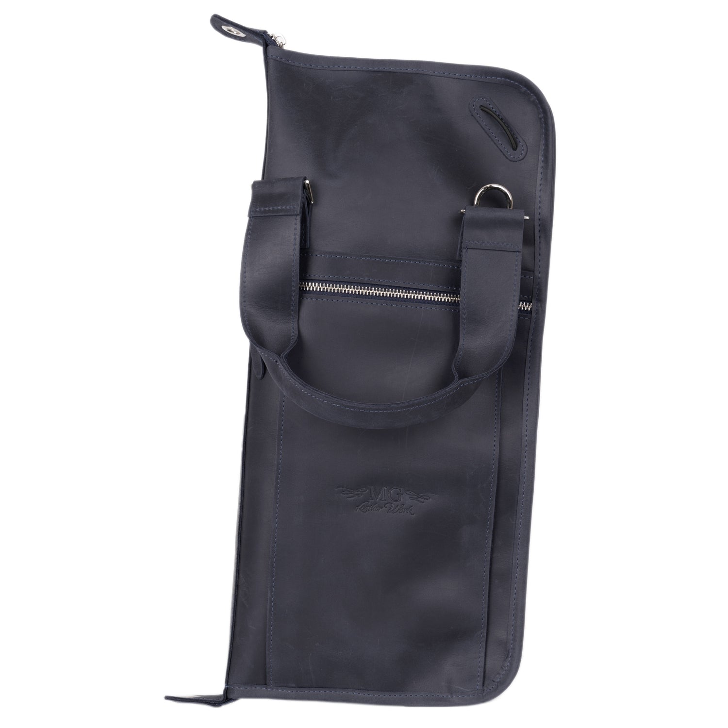 Drumstick Large Bag with Drum Key Holder Crazy Horse Leather