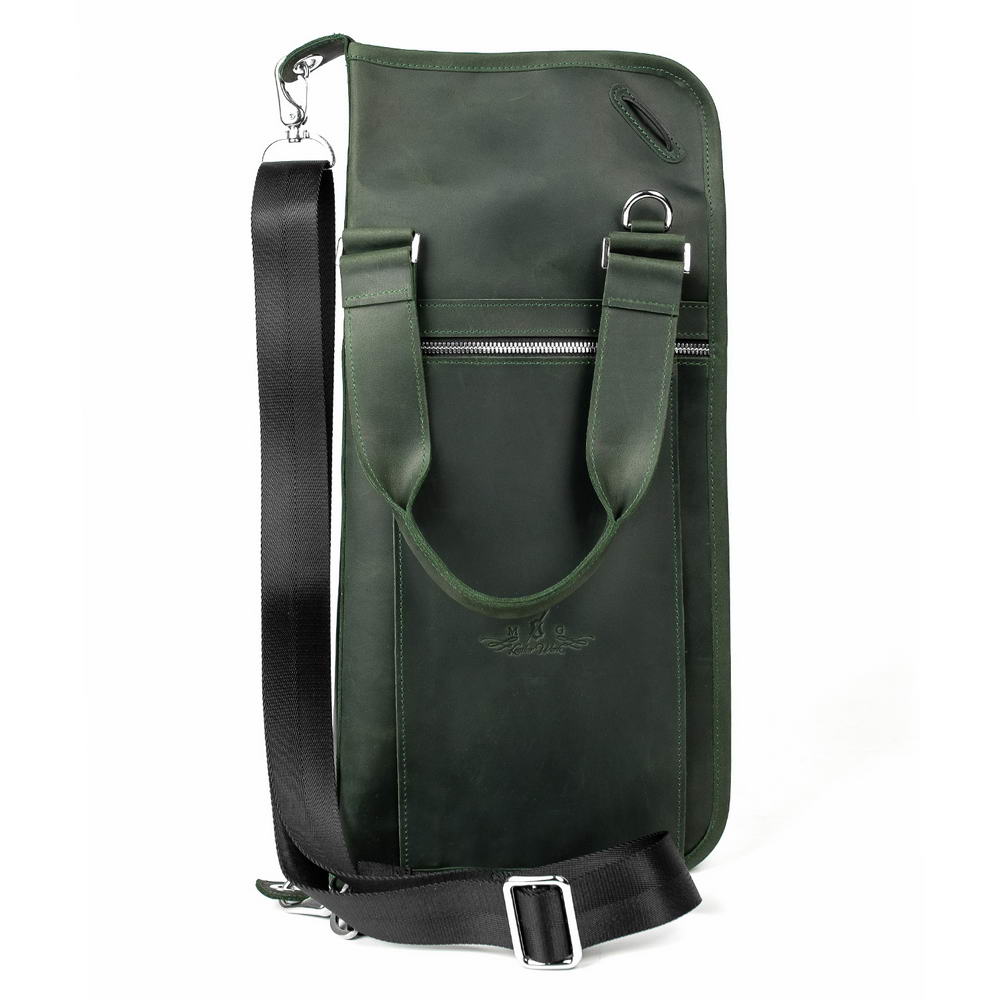 Large Drumstick Bag | Drum Key Holder - Crazy Horse Leather