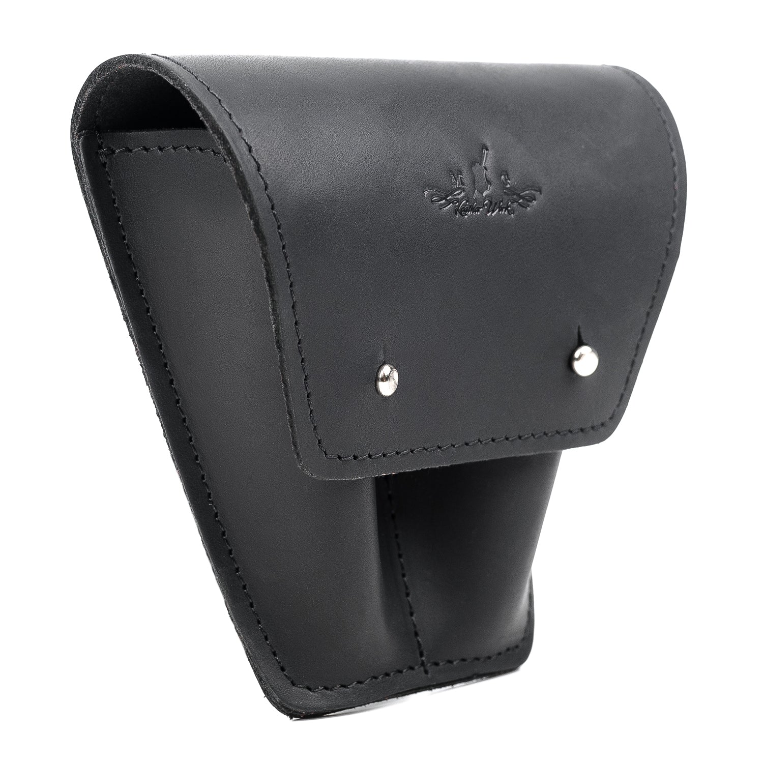 Double Trombone/Euphonium Mouthpiece Pouch | Crazy Horse Leather