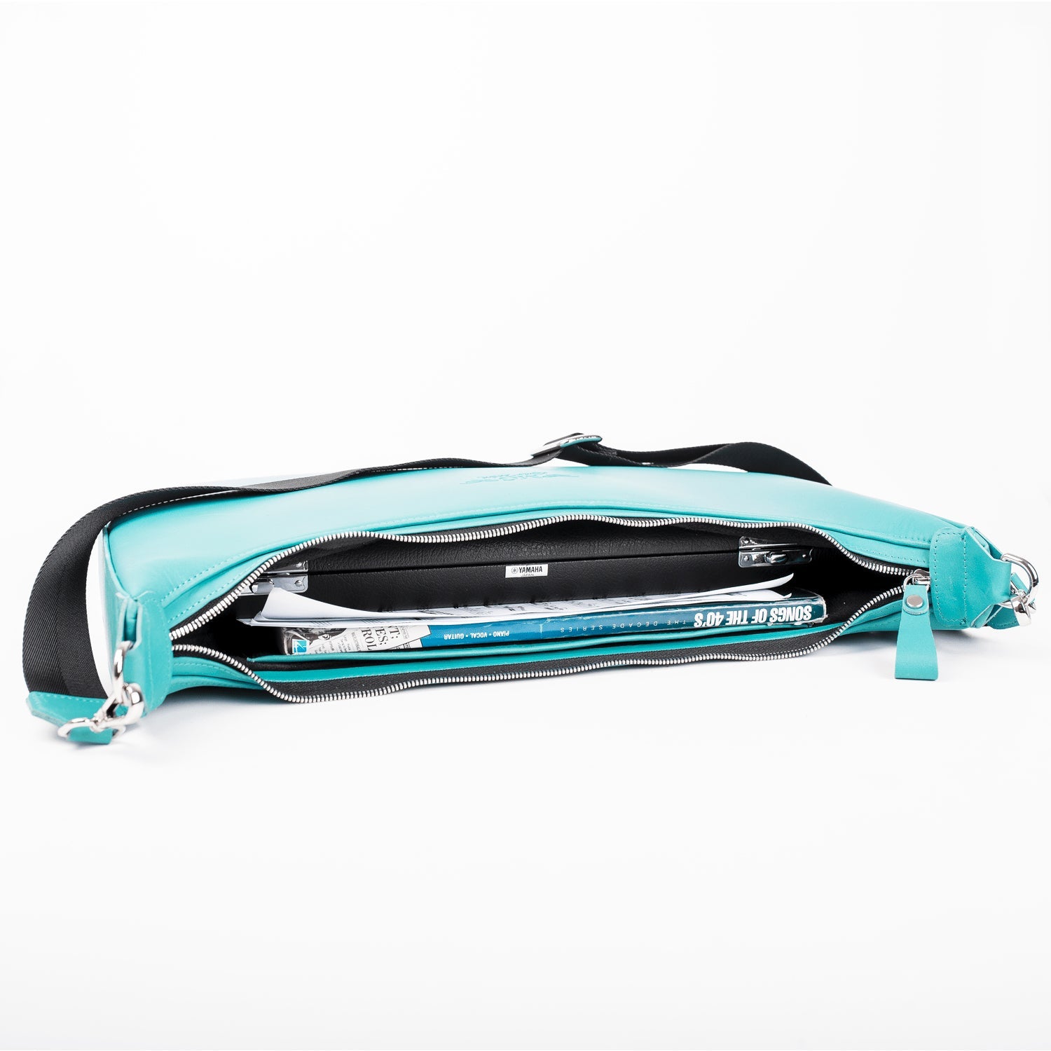 Flute and Piccolo Flute Bag Crazy Horse Leather