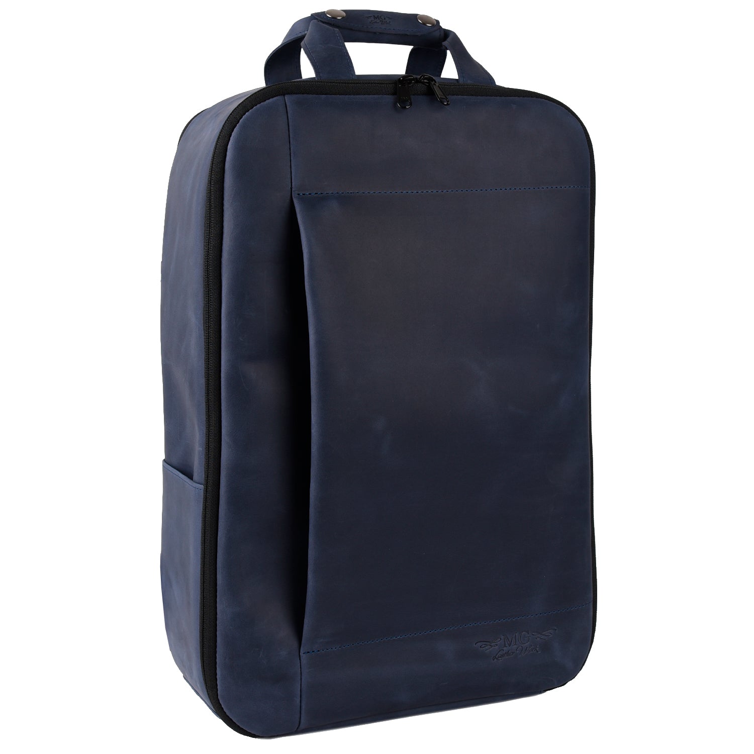 Flute Backpack Crazy Horse Leather