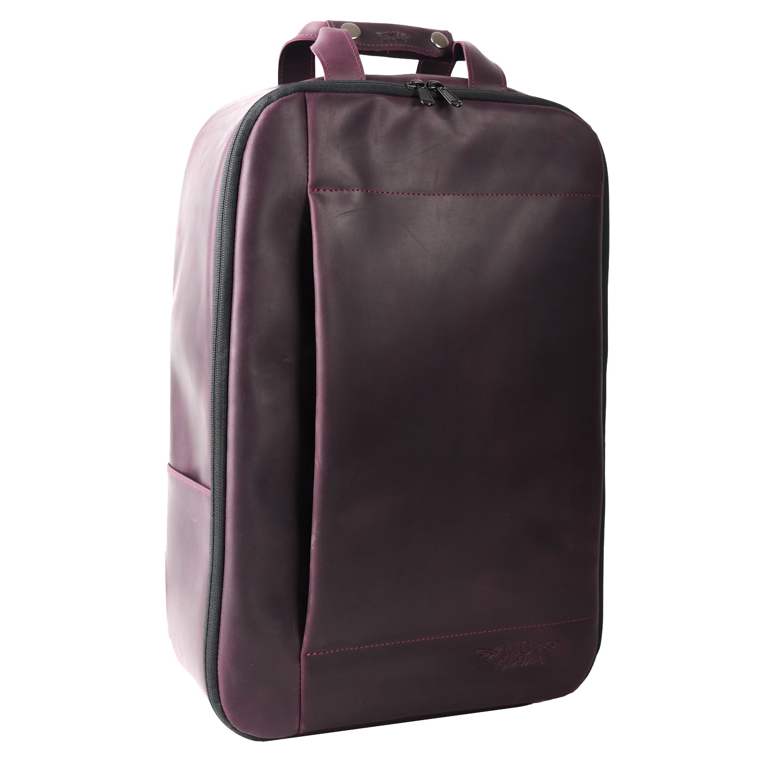 Flute Backpack Crazy Horse Leather