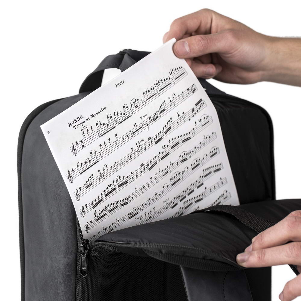 Flute Backpack Crazy Horse Leather