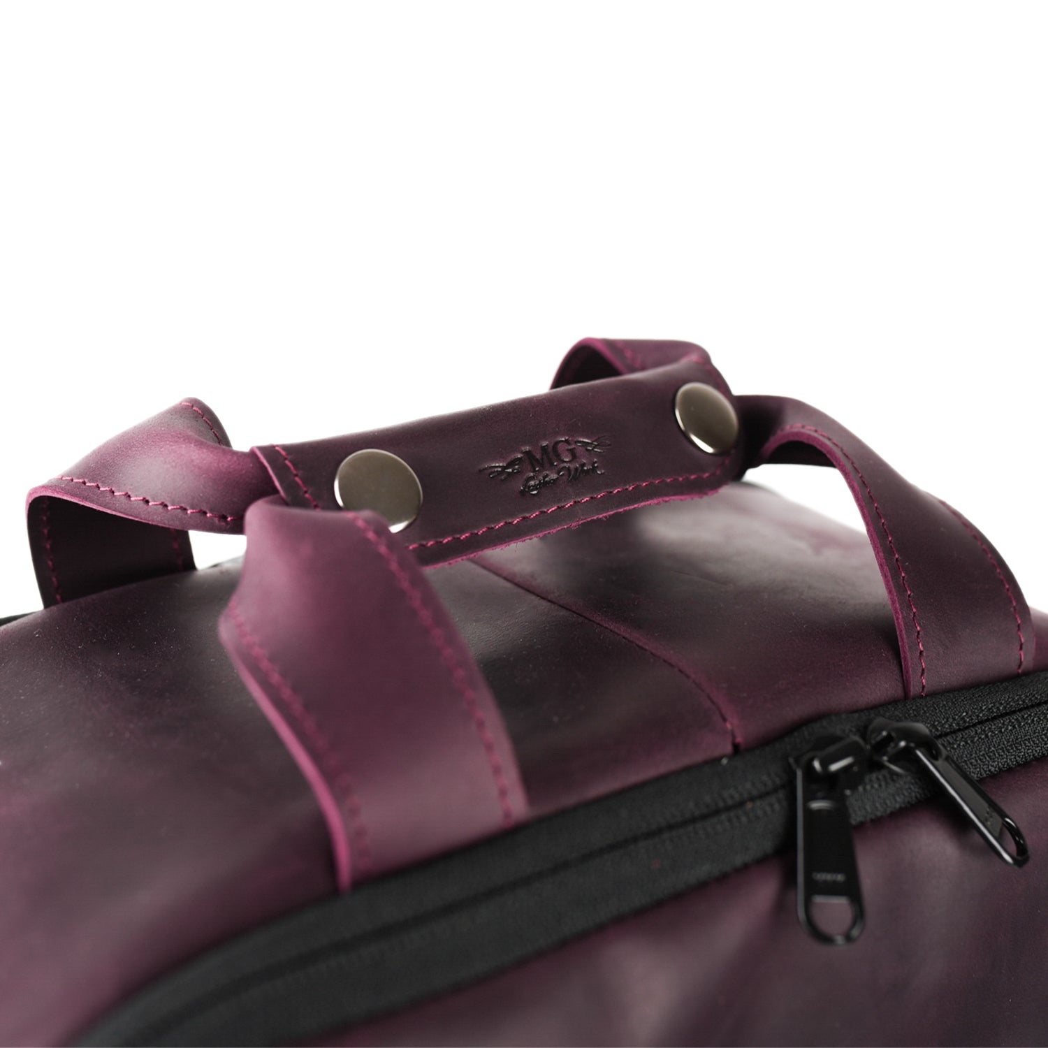 Flute Backpack Crazy Horse Leather