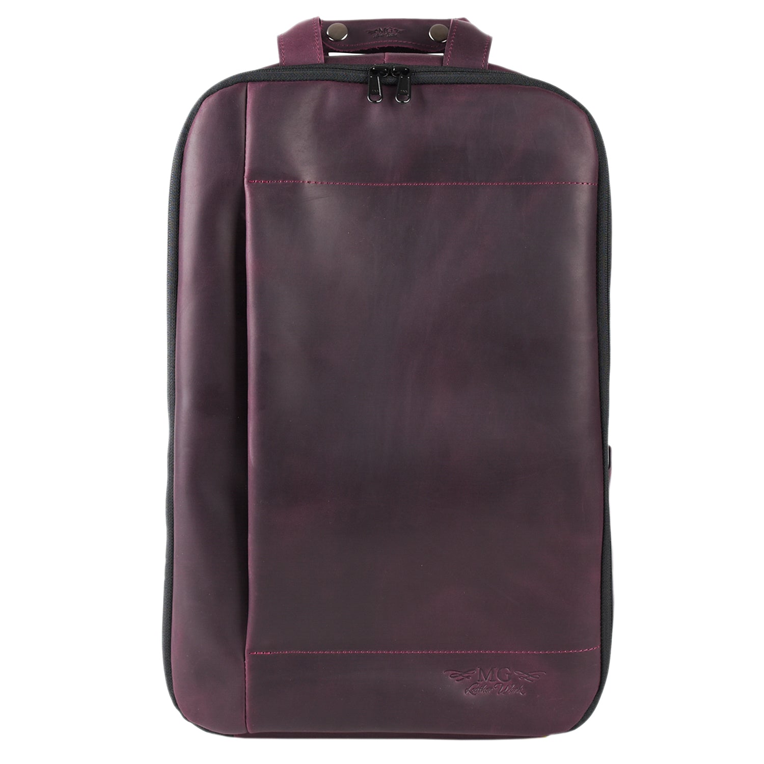 Flute Backpack Crazy Horse Leather