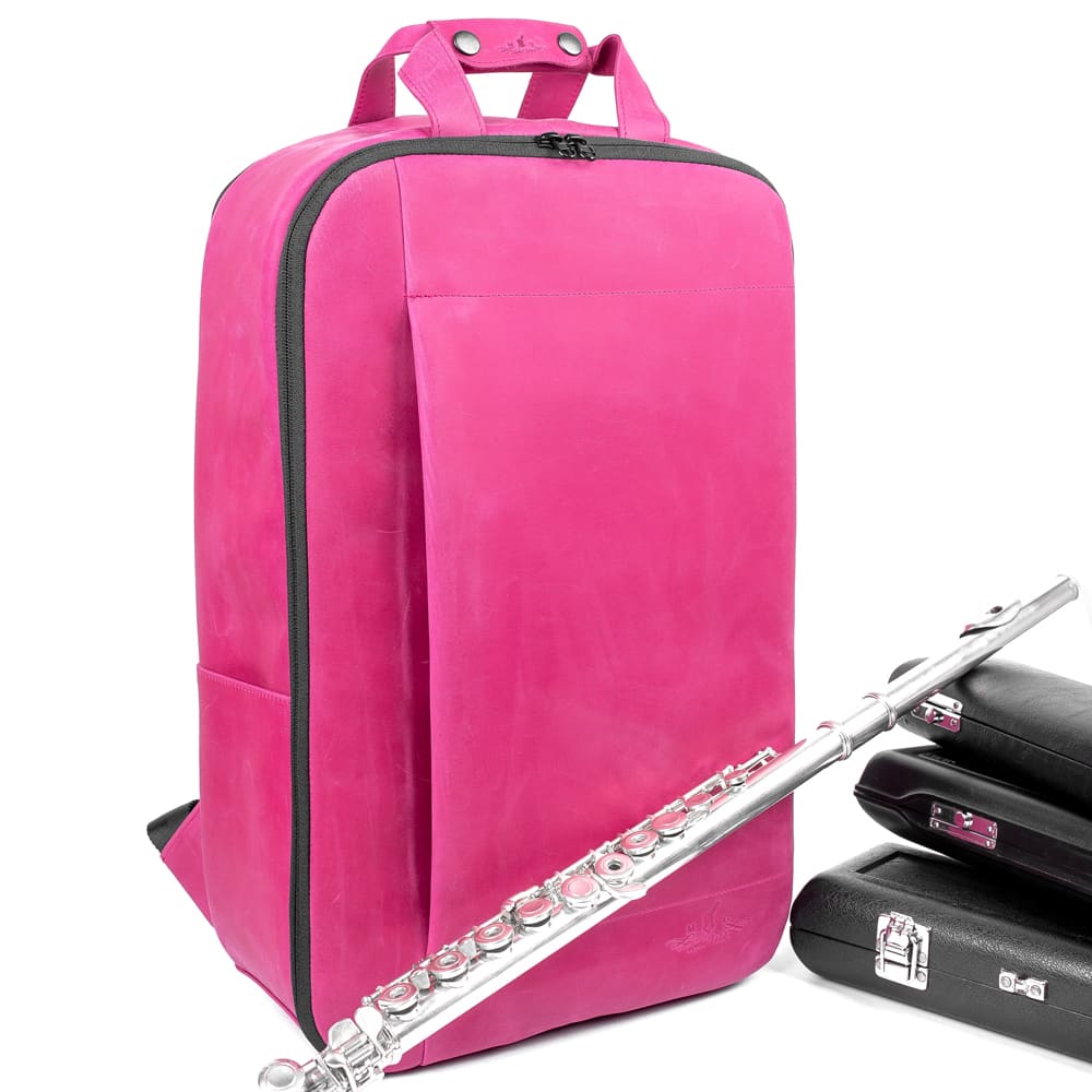 Flute Backpack | Crazy Horse Leather