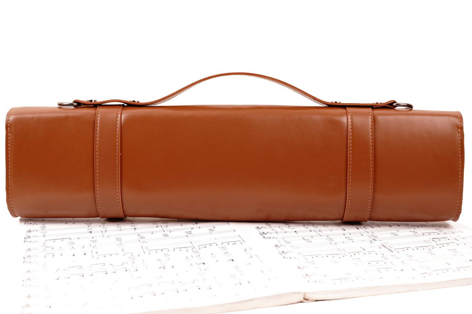Flute Bag Classic Style Detroit Leather