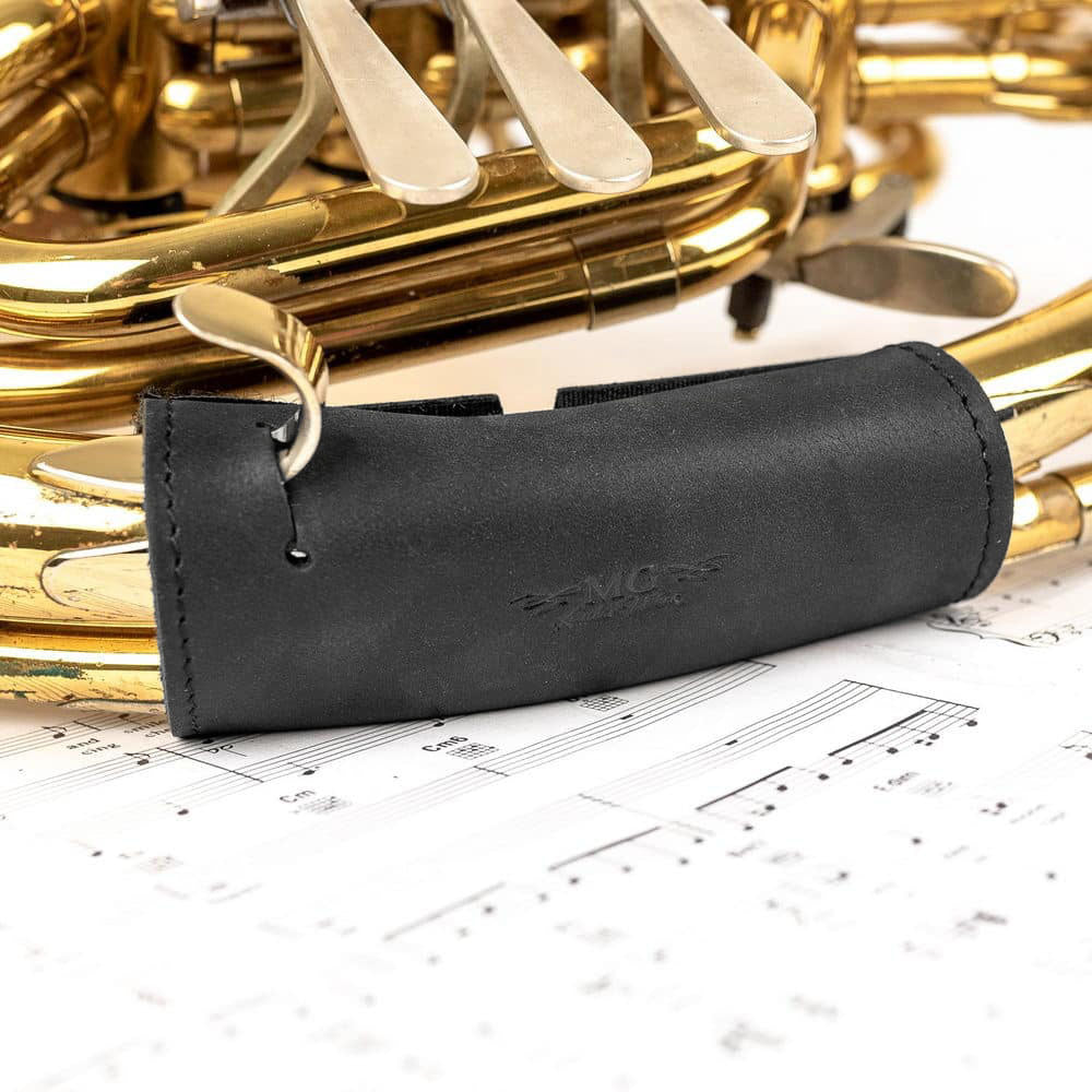 French Horn Guard L Crazy Horse Leather