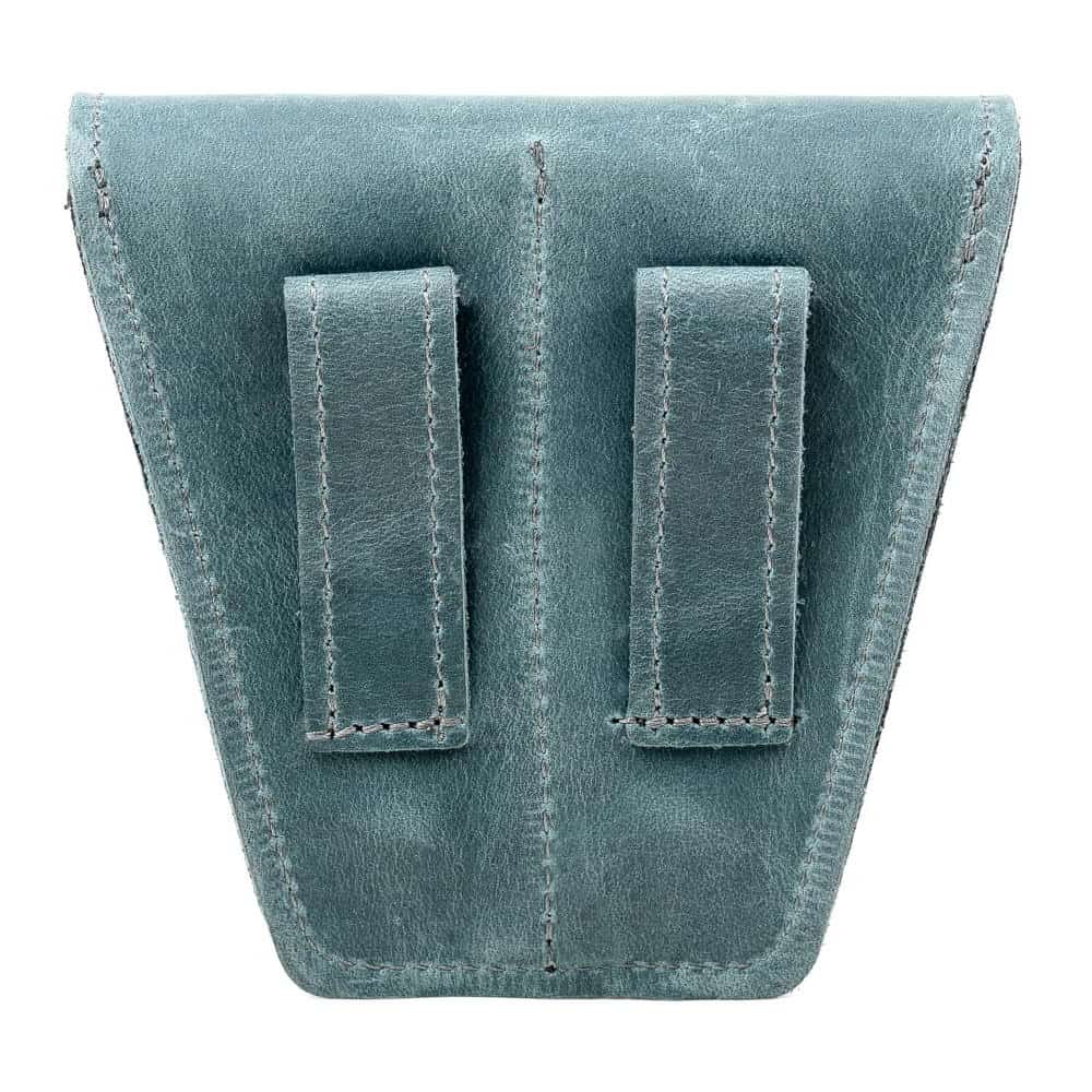 Double Trombone/Euphonium Mouthpiece Pouch | Crazy Horse Leather