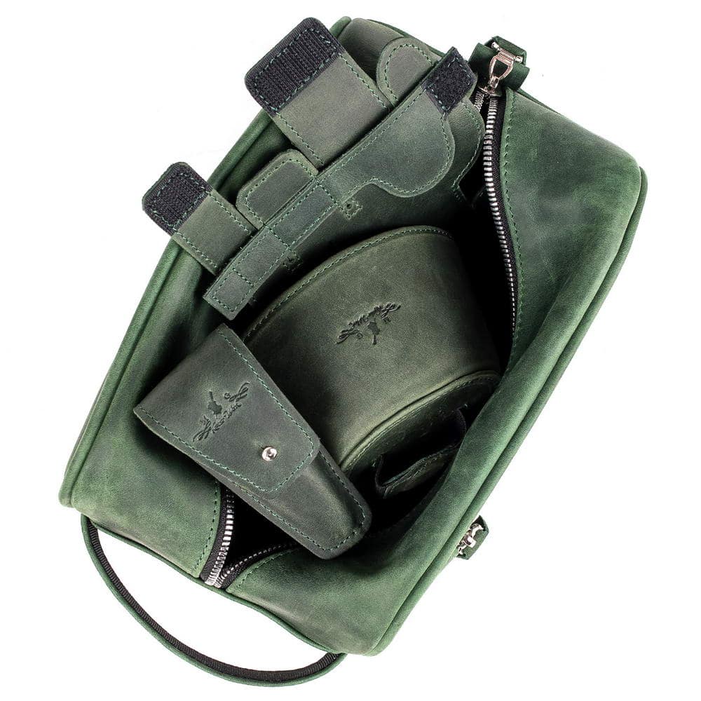 Trumpet Accessory Set with Travel Bag | Crazy Horse Leather