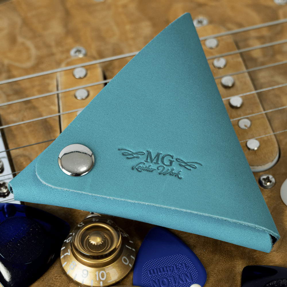 Guitar Pick Pouch | Crazy Horse Leather