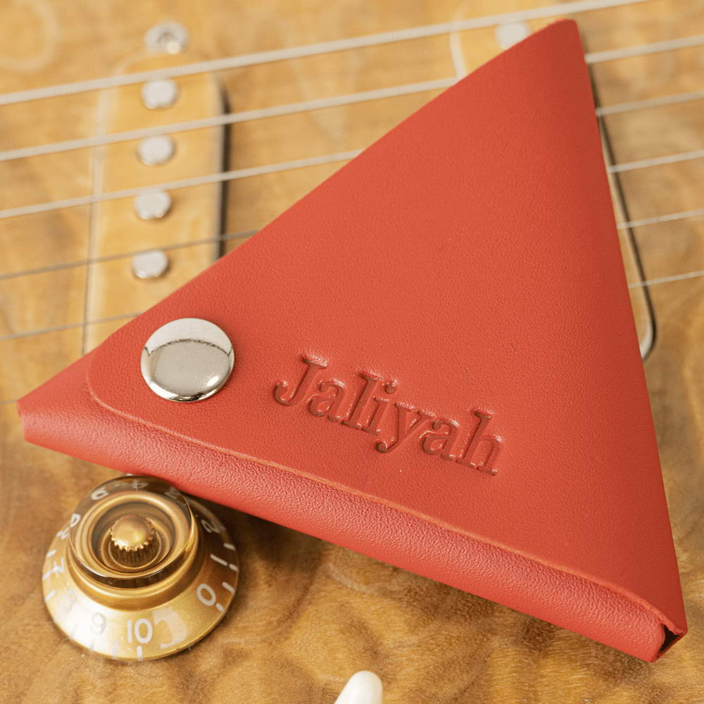 Guitar Pick Pouch | Crazy Horse Leather