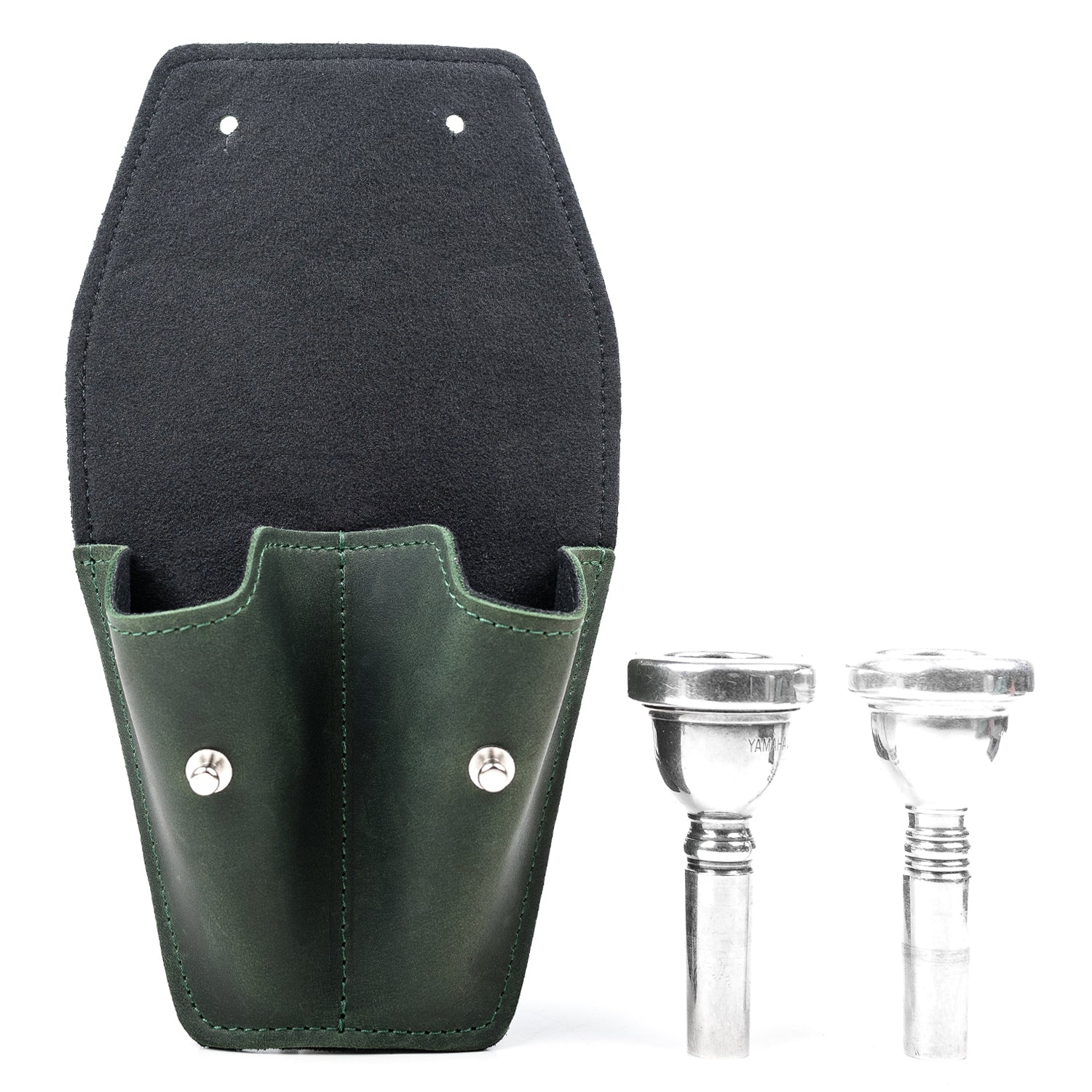 Double Trombone/Euphonium Mouthpiece Pouch | Crazy Horse Leather