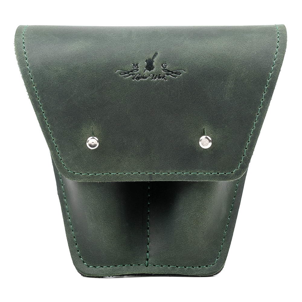 Double Trombone/Euphonium Mouthpiece Pouch | Crazy Horse Leather