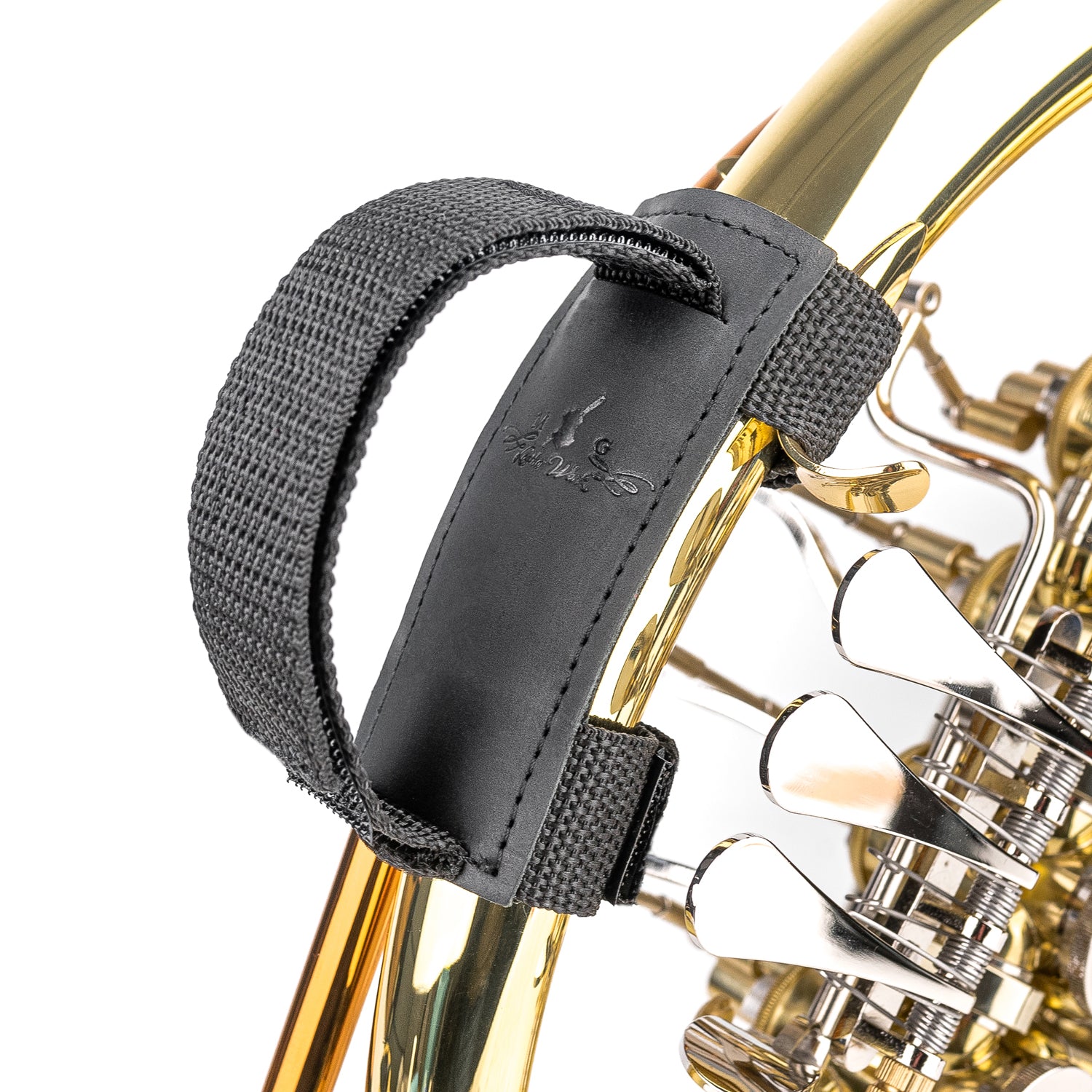 French Horn Hand Strap | Crazy Horse Leather