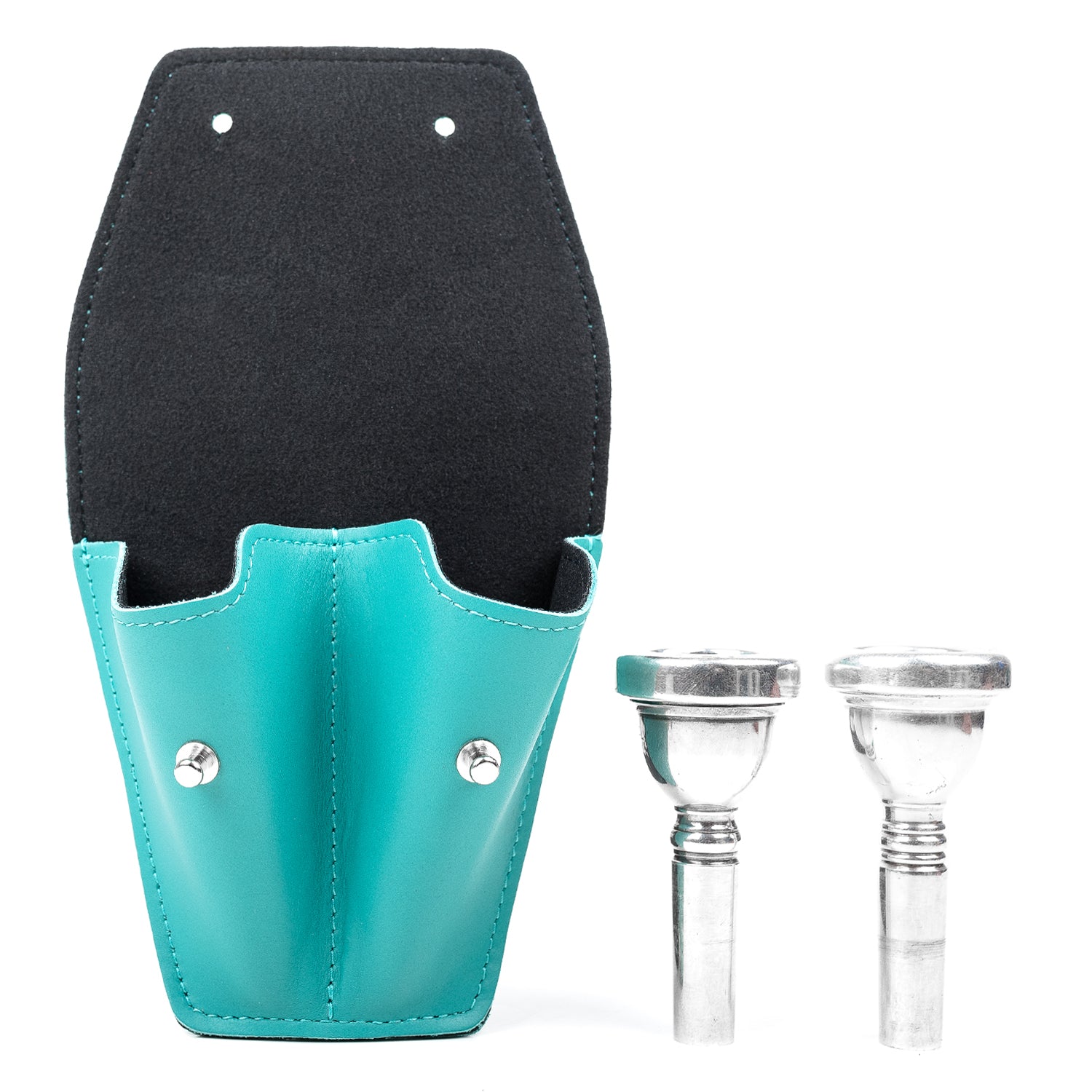 Double Trombone/Euphonium Mouthpiece Pouch | Crazy Horse Leather