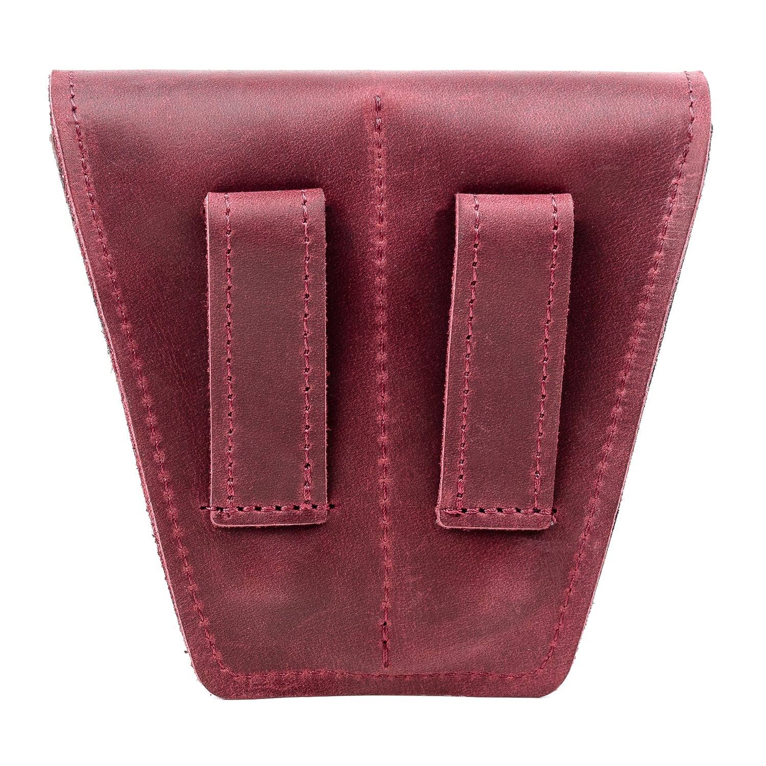 Double Trombone/Euphonium Mouthpiece Pouch | Crazy Horse Leather