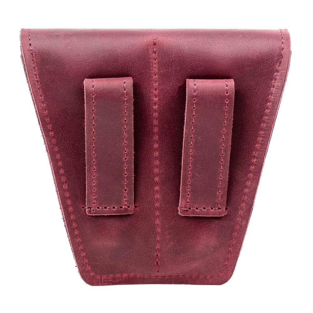 Double Trombone/Euphonium Mouthpiece Pouch | Crazy Horse Leather