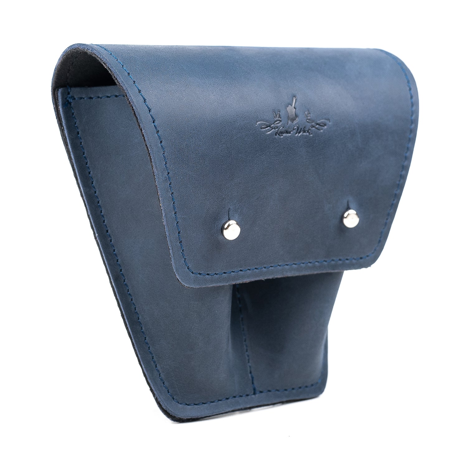 Double Trombone/Euphonium Mouthpiece Pouch | Crazy Horse Leather