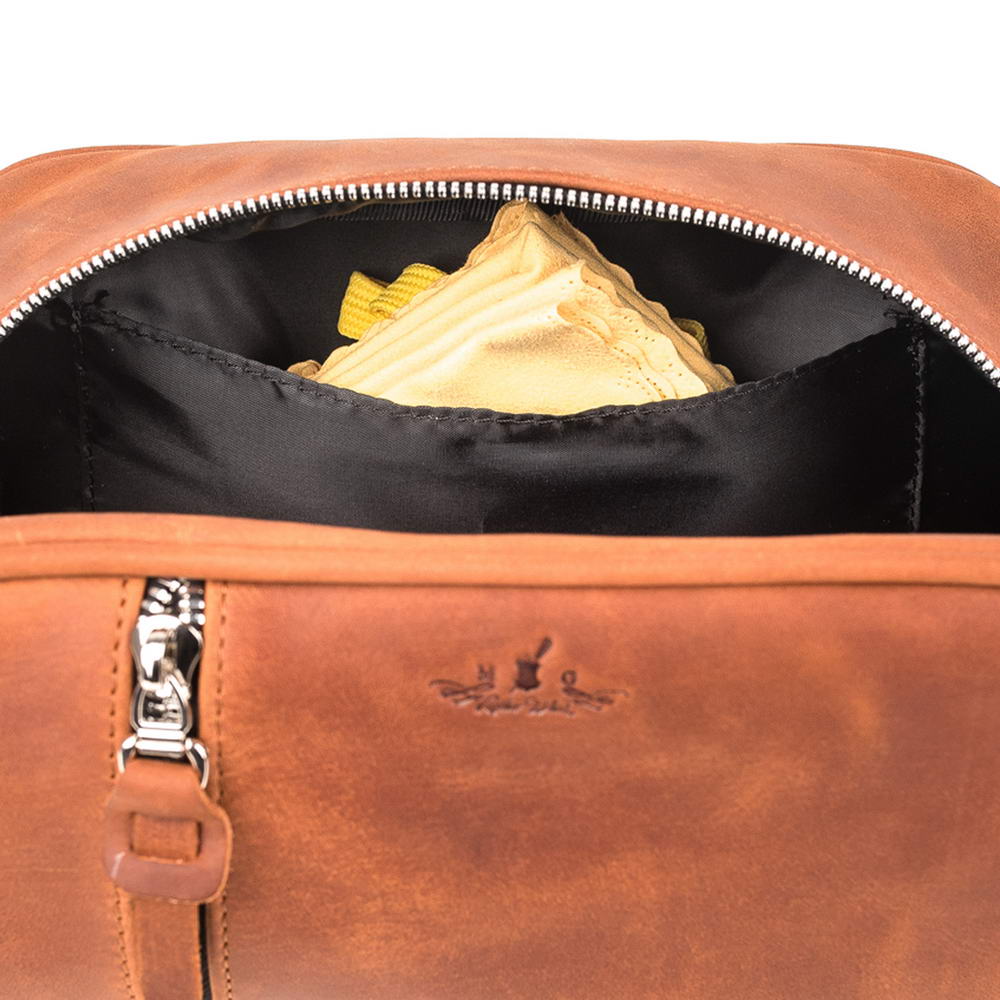 Musician Accessory Bag | Crazy Horse Leather