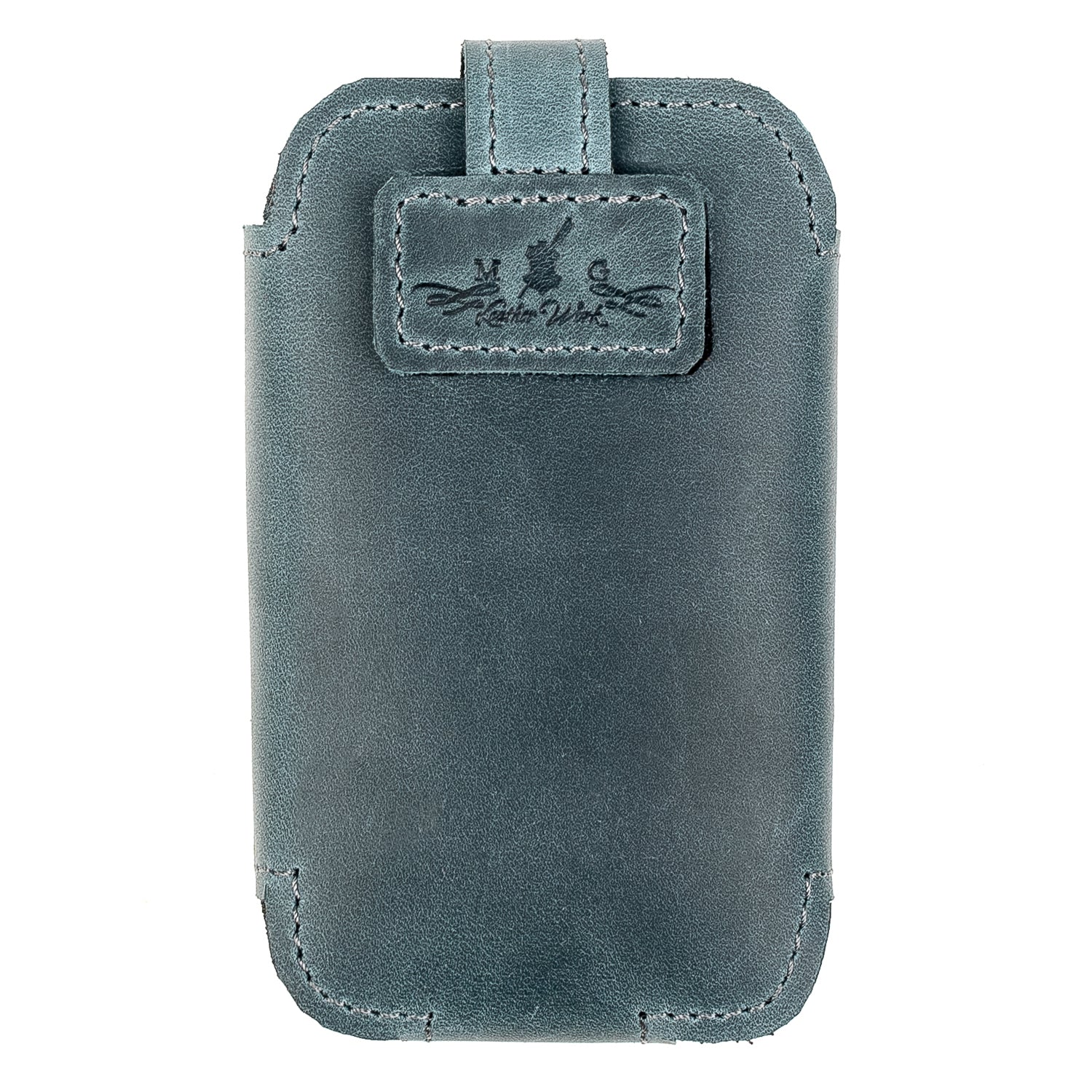 Trumpet Microphone Holder | Crazy Horse Leather