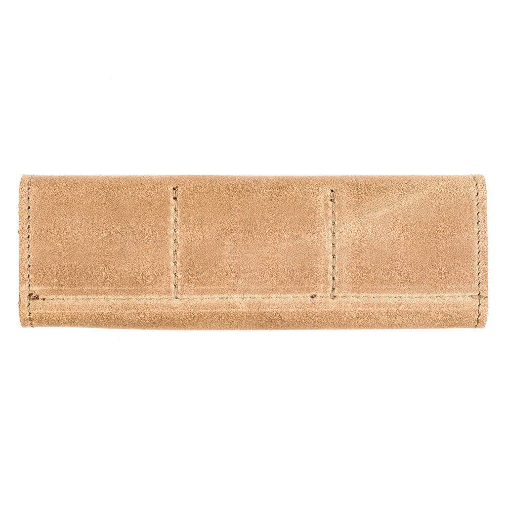 Personalized olive plectrum bag back side