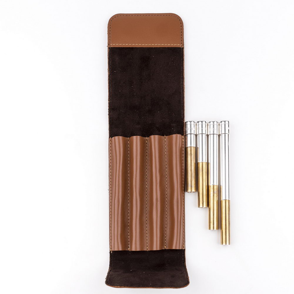 Piccolo Trumpet Lead Pipe Holder | Detroit Leather