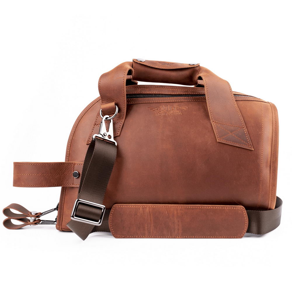 Pocket Trumpet Gig Bag | Crazy Horse Leather
