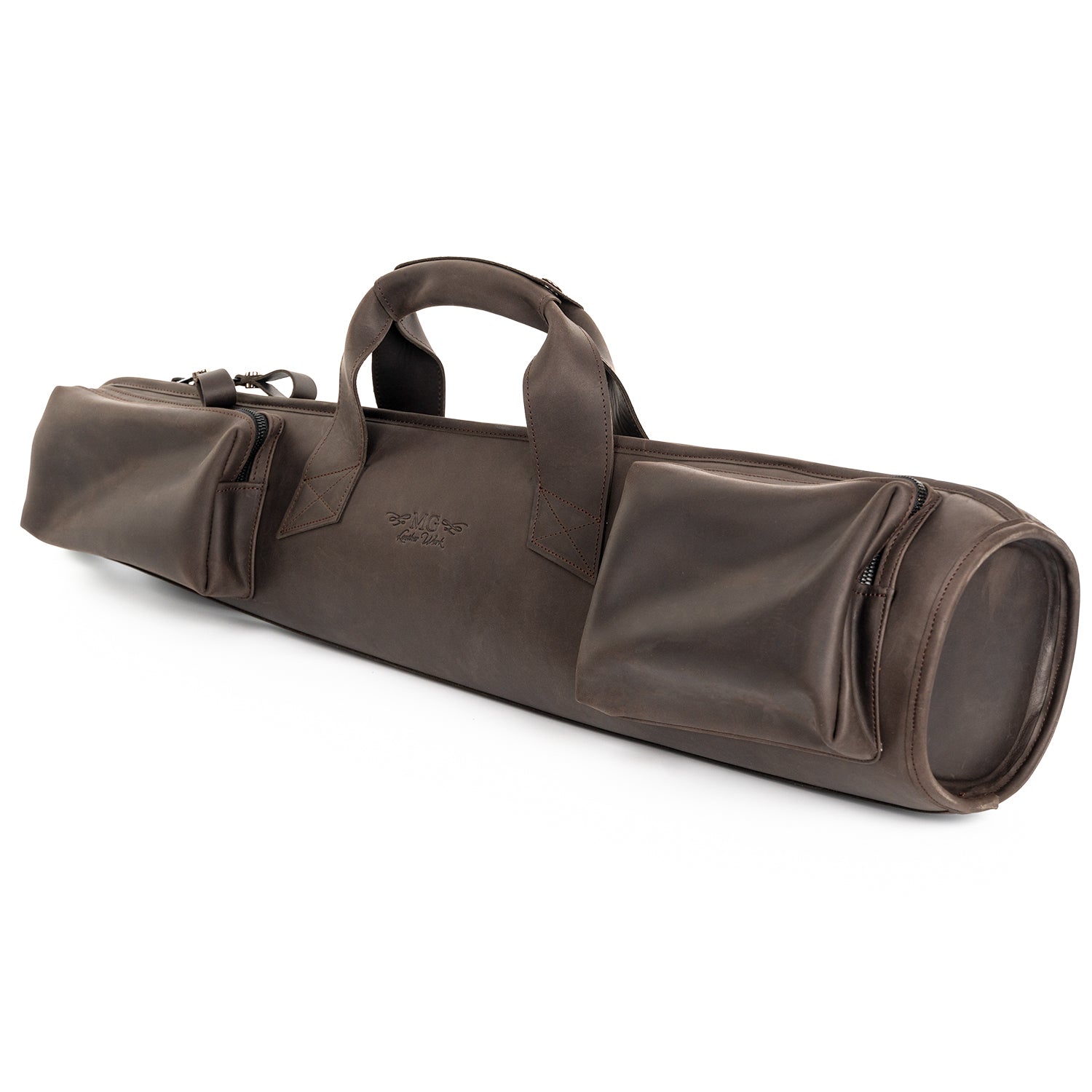 Straight Soprano Saxophone Gig Bag Crazy Horse Leather