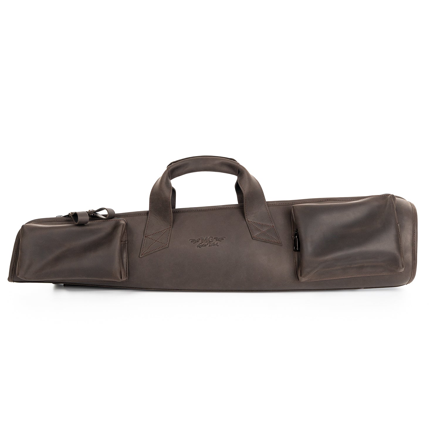 Straight Soprano Saxophone Gig Bag Crazy Horse Leather