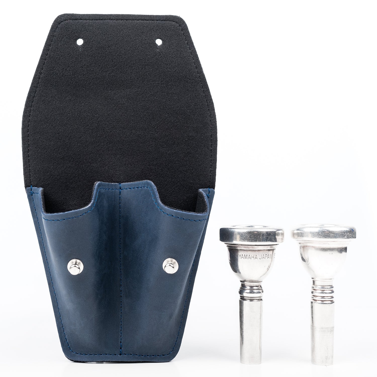 Double Trombone/Euphonium Mouthpiece Pouch | Crazy Horse Leather