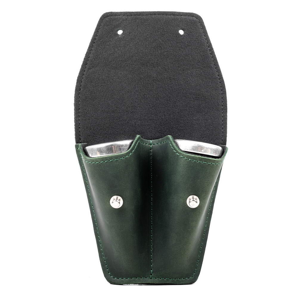 Double Trombone/Euphonium Mouthpiece Pouch | Crazy Horse Leather