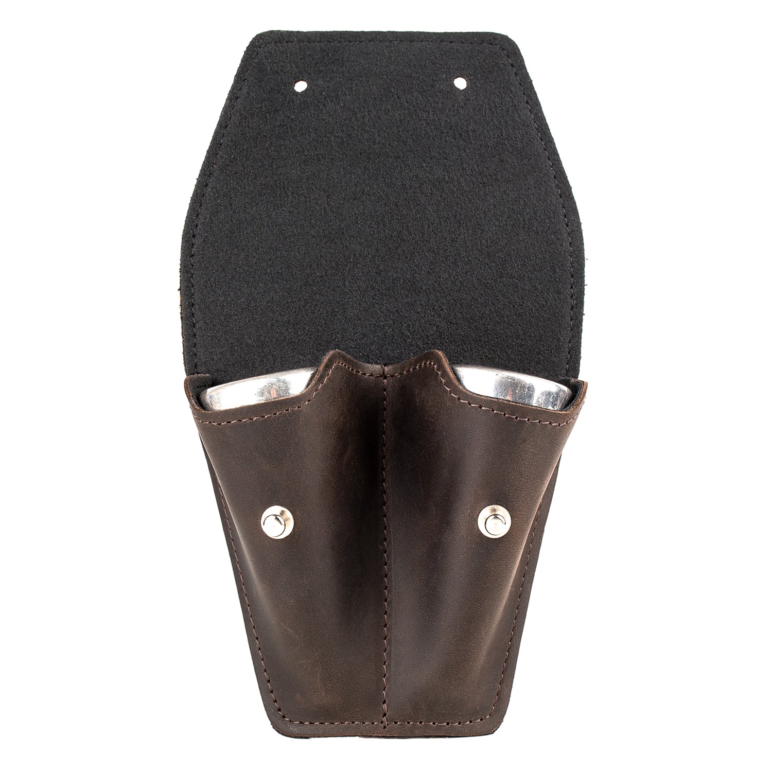 Double Trombone/Euphonium Mouthpiece Pouch | Crazy Horse Leather