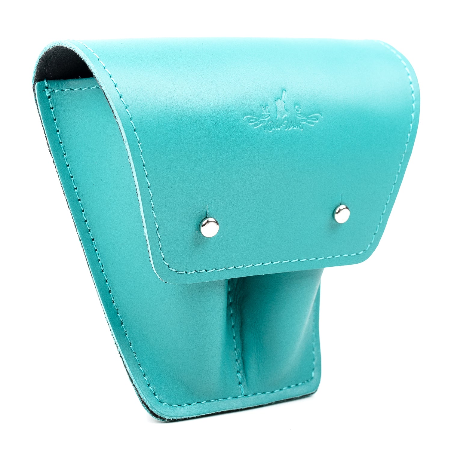 Double Trombone/Euphonium Mouthpiece Pouch | Crazy Horse Leather