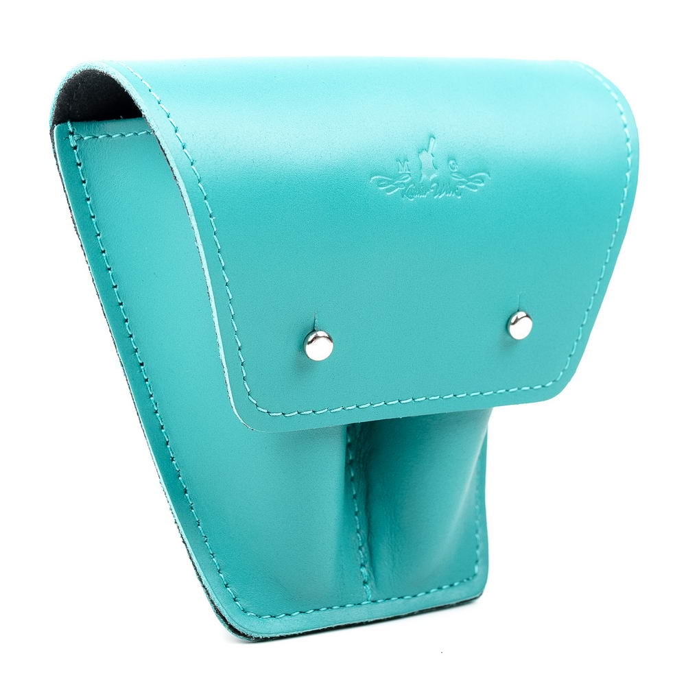 Double Trombone/Euphonium Mouthpiece Pouch | Crazy Horse Leather