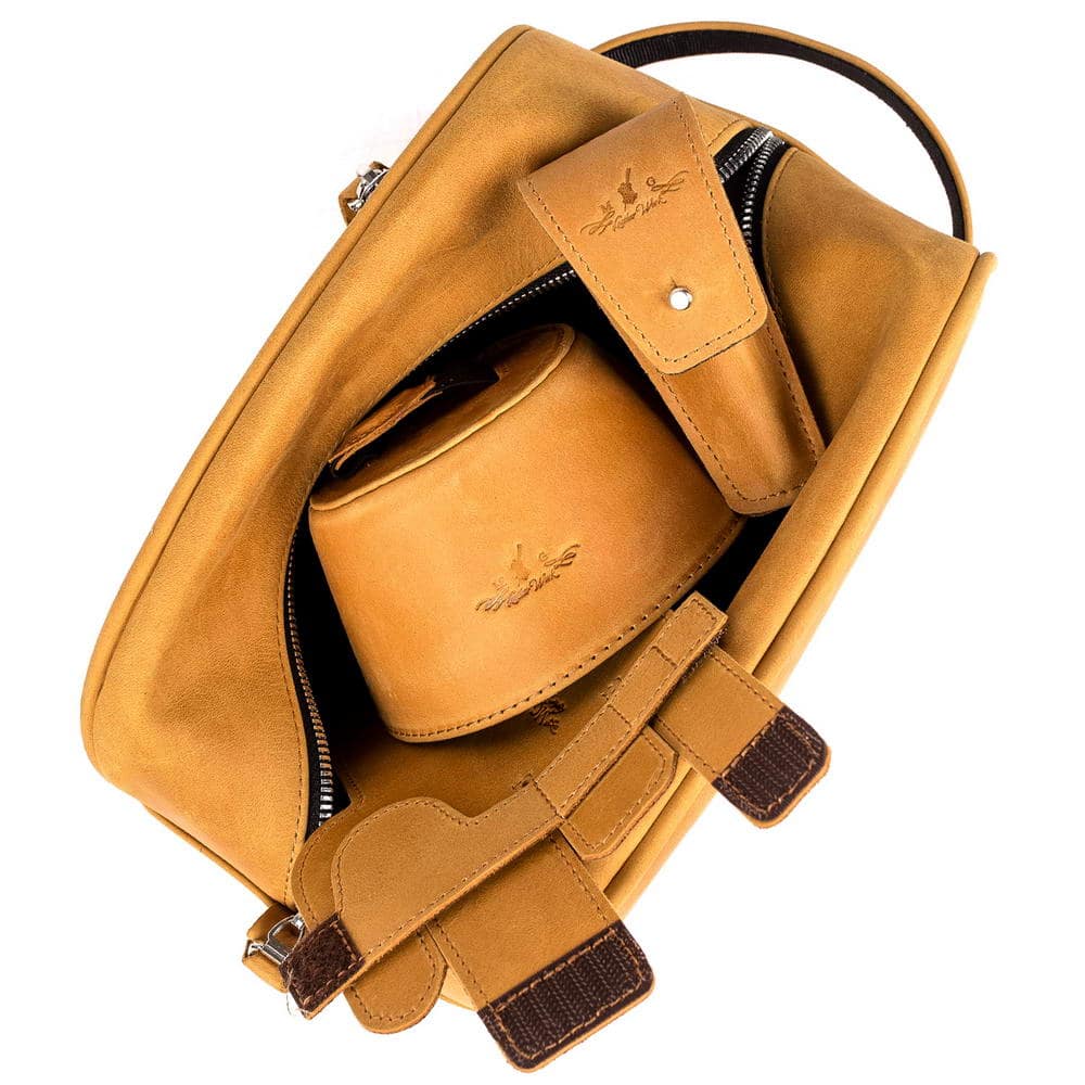 Trumpet Accessory Set with Travel Bag | Crazy Horse Leather