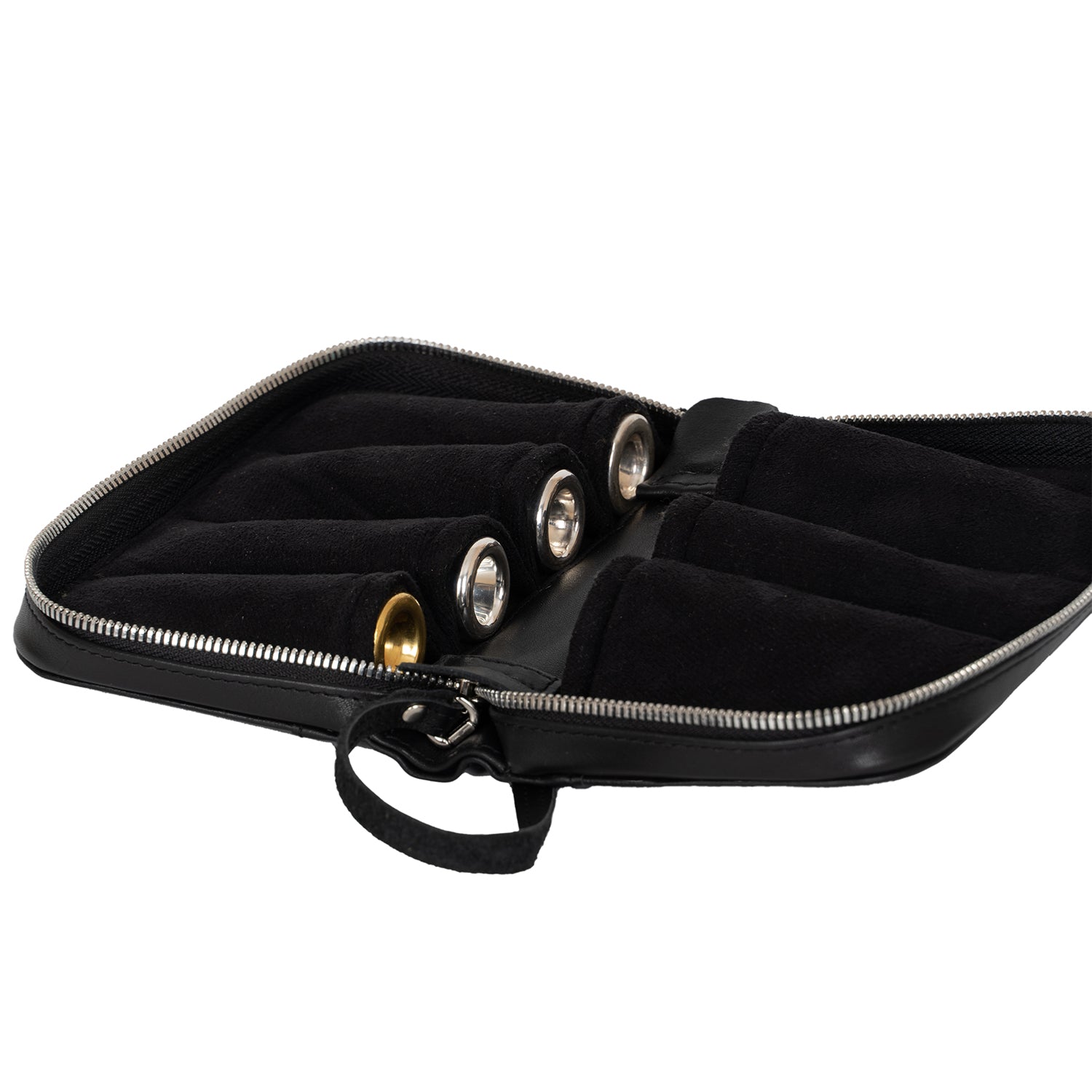 Trumpet Holder for 4 or 7 Mouthpieces Detroit leather