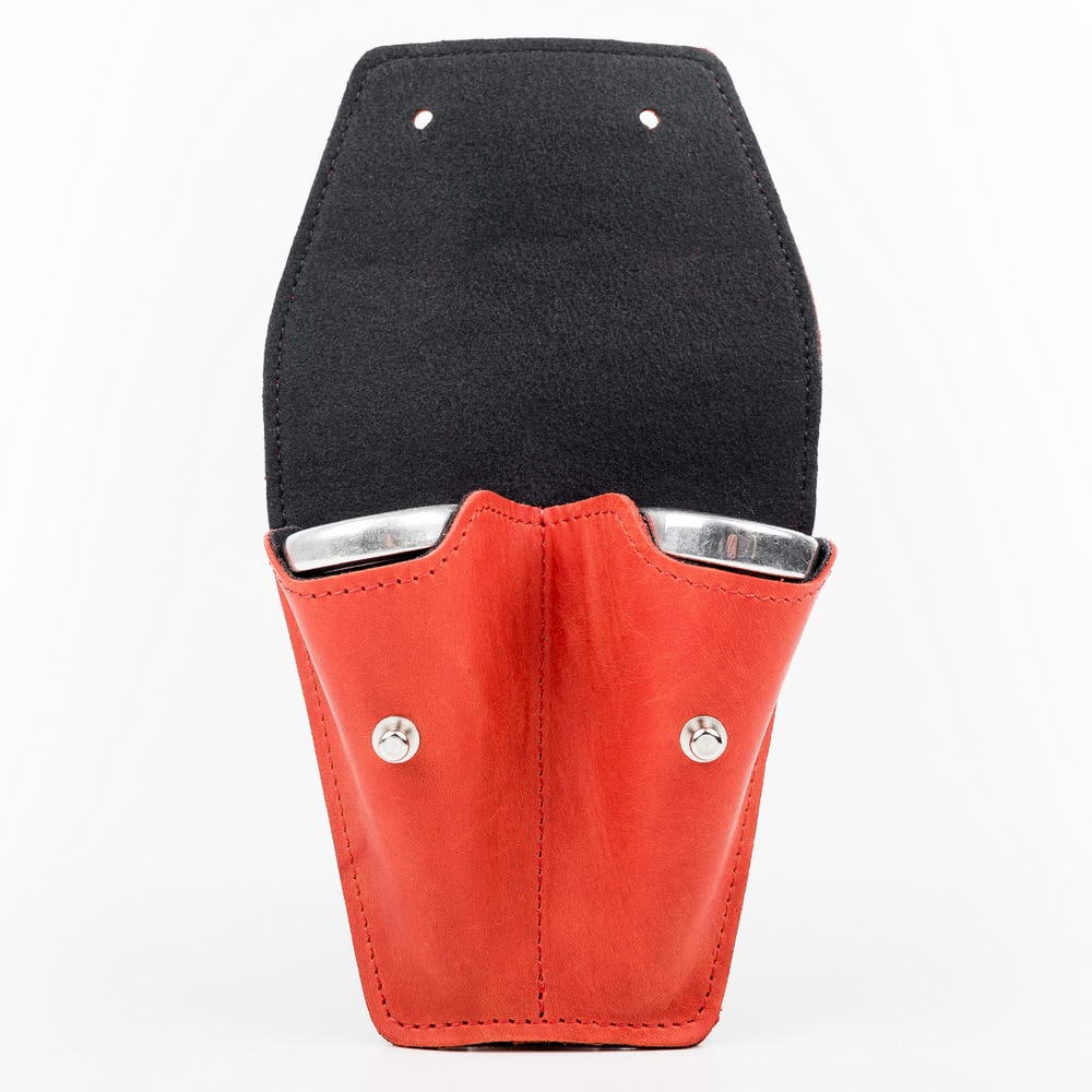 Double Trombone/Euphonium Mouthpiece Pouch | Crazy Horse Leather