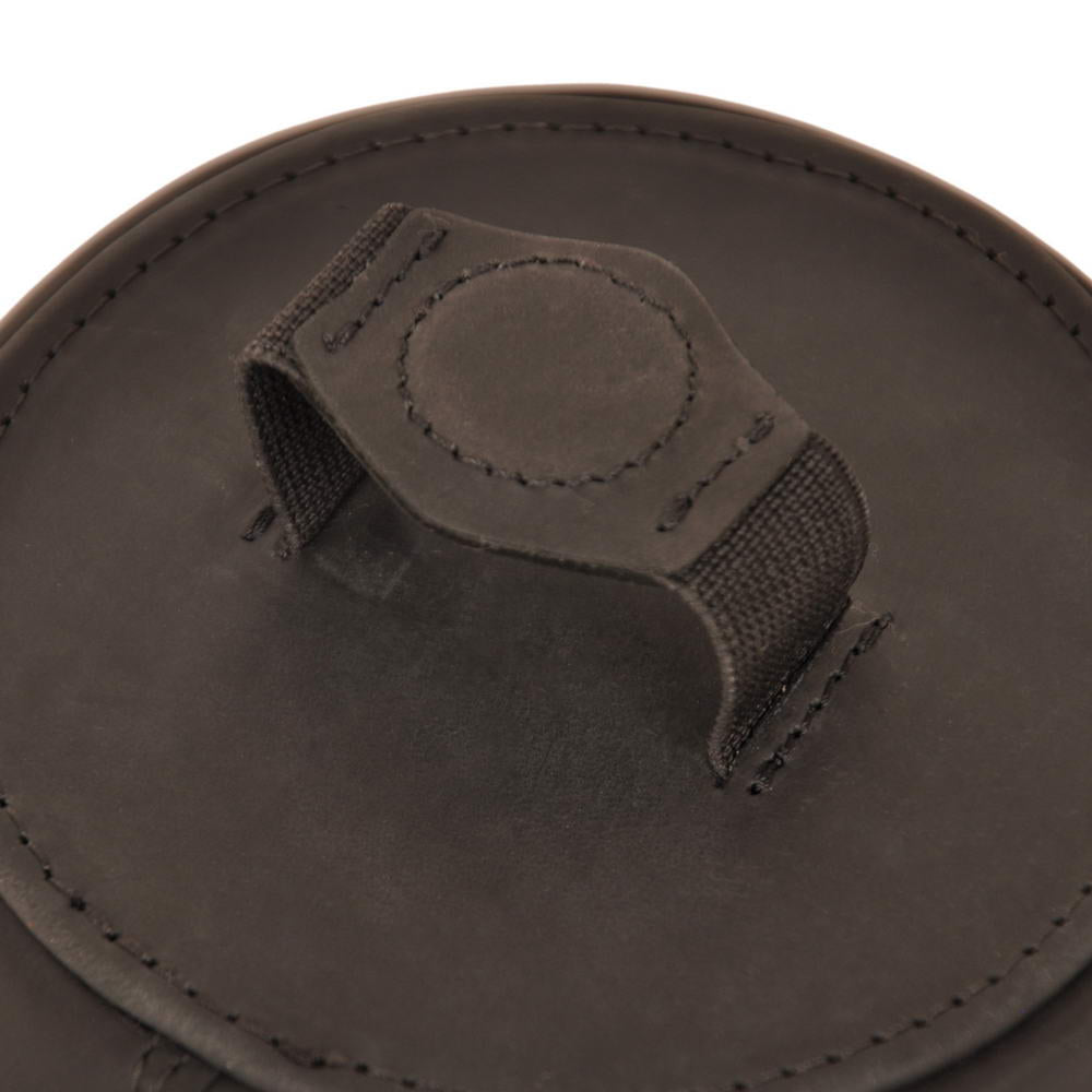 Set 2 in 1 Trombone Leather Magnetic Mute and Double Mouthpiece Pouch