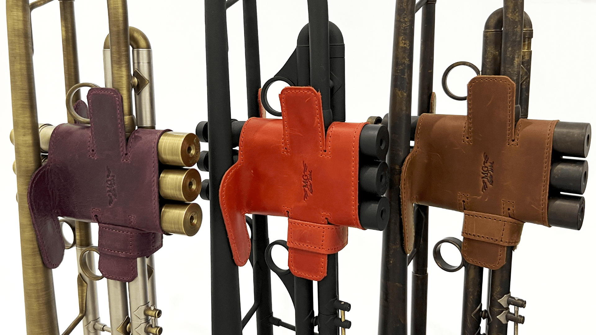 Trumpet Valve Guard XL: Enhance and Protect Your Trumpet - MGLeatherWork