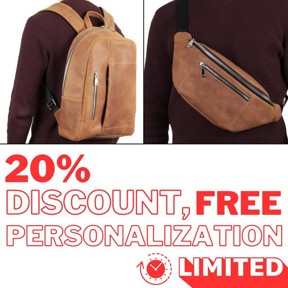 2-in-1 Set: City Backpack & Waist Bag