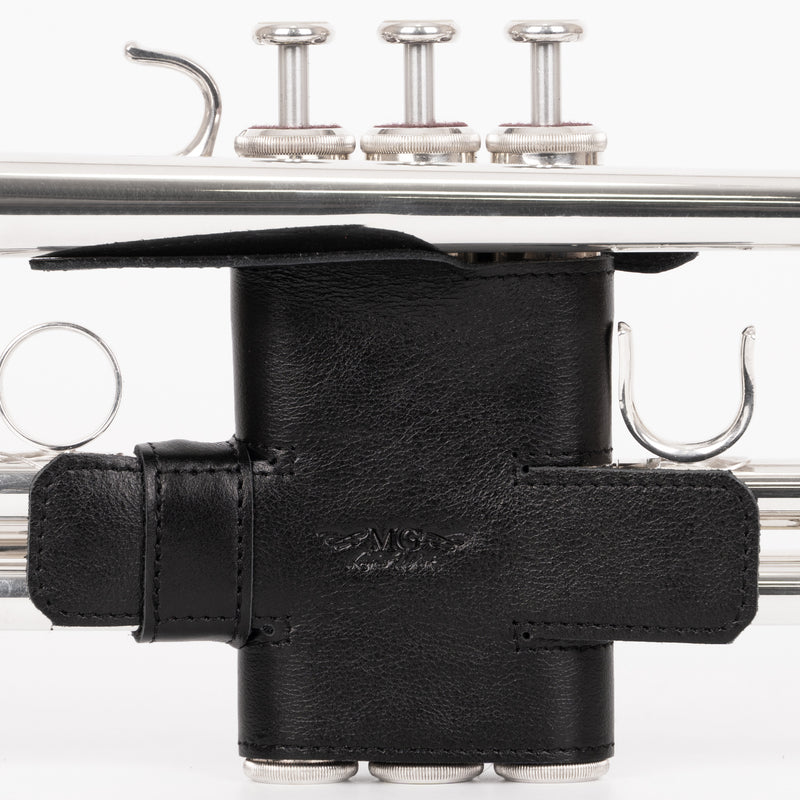 Luxury Trumpet Valve Guard MG Leather
